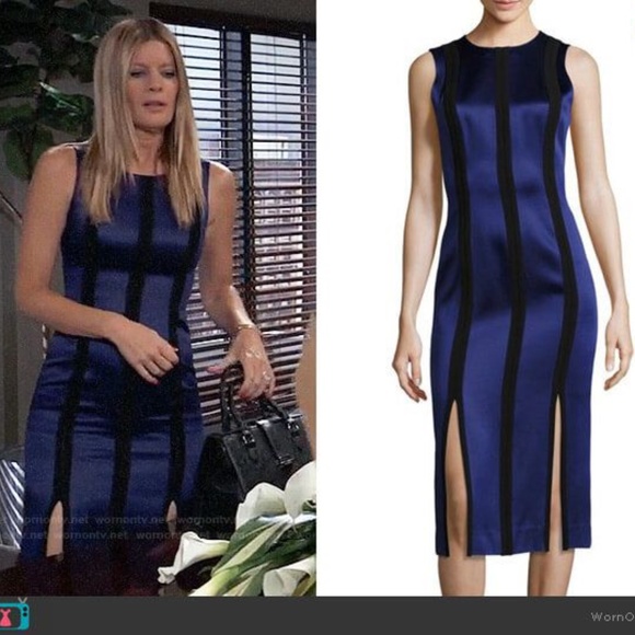 DVF Sleeveless Tailored Paneled Dress - Picture 6 of 11